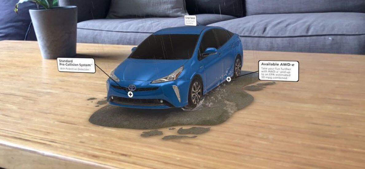 Toyota’s immersive AR experience