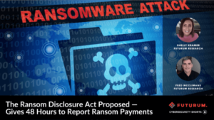 The Ransom Disclosure Act Proposed — Gives 48 Hours to Report Ransom Payments